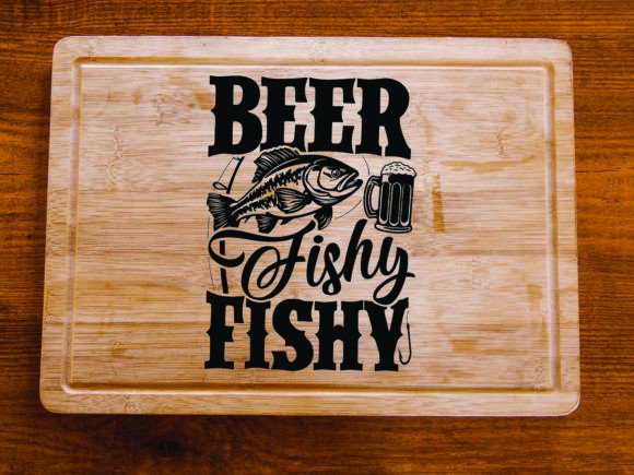 Beer Fishy Fishy SVG: T-Shirt Designs & Graphics