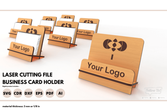 Business Card Holder SVG: Laser Cutting & Cards Done Right