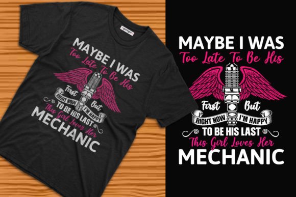 Happy Mechanic Life Graphics & T-Shirt Designs
