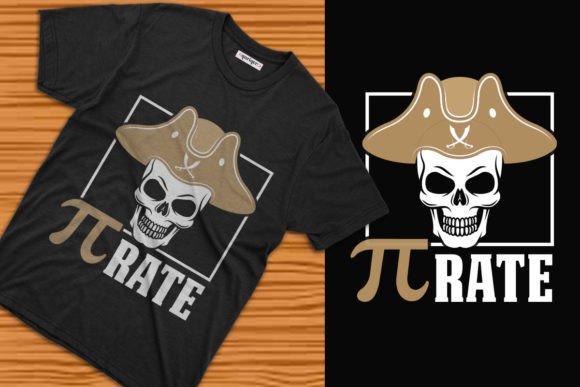 Happy Pi Day Cool Tshirt Template Design: Graphics & T-Shirt Designs