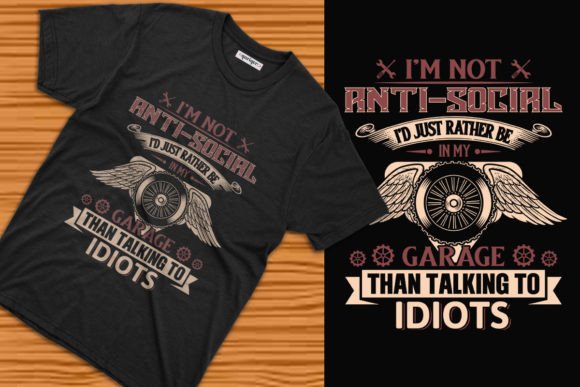 Mechanic Lifestyle T-shirt Design