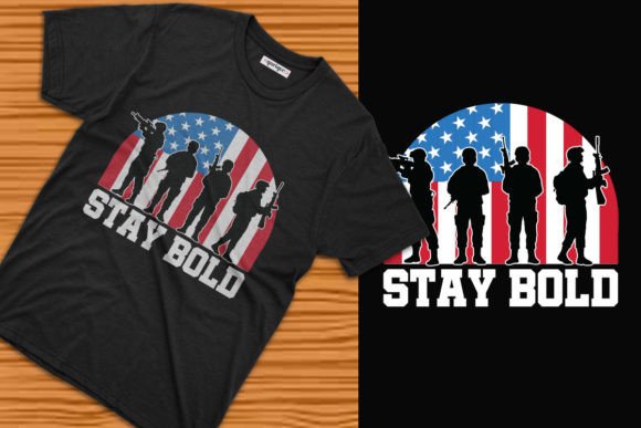 Stay Bold Patriot Day Graphic for Modern Web Design