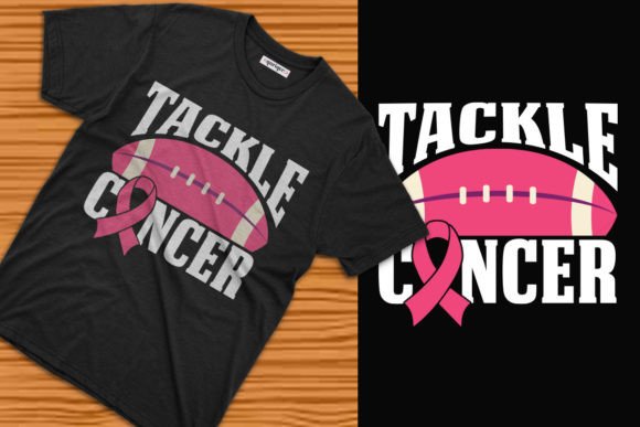 Tackle Breast Cancer T-shirt Design