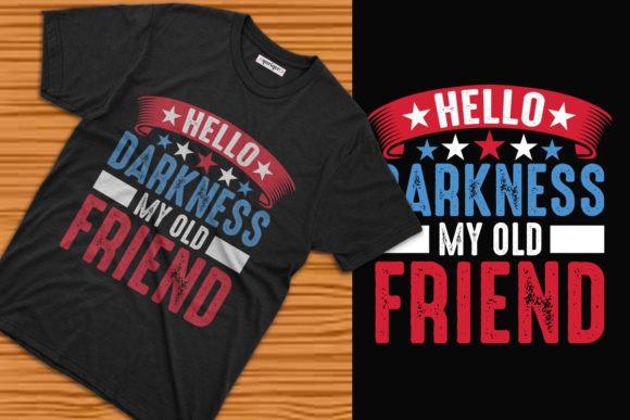 Veterans Day Typography Tee Design